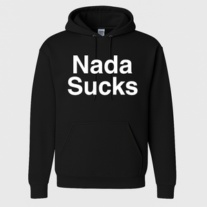 Men's Nada Sucks Soft Hoodie Black