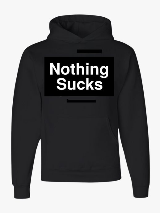 Men's Nothing Sucks Soft Hoodie Black