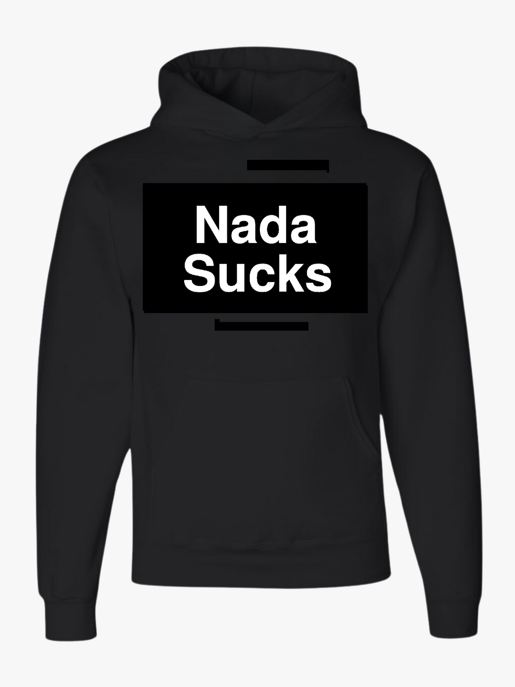 Men's Nada Sucks Soft Hoodie Black