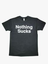 Load image into Gallery viewer, Men&#39;s Nothing Sucks Soft Crew Neck Shirt Black